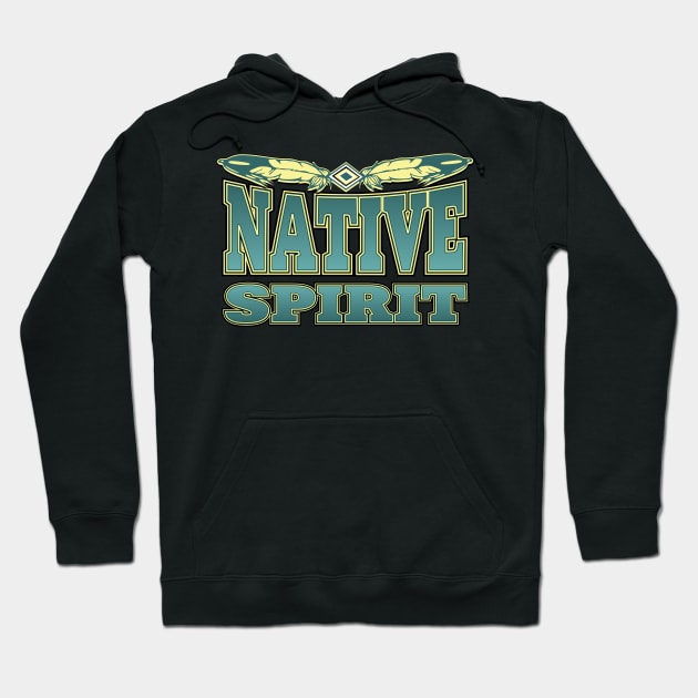 Native Spirit Hoodie by MagicEyeOnly